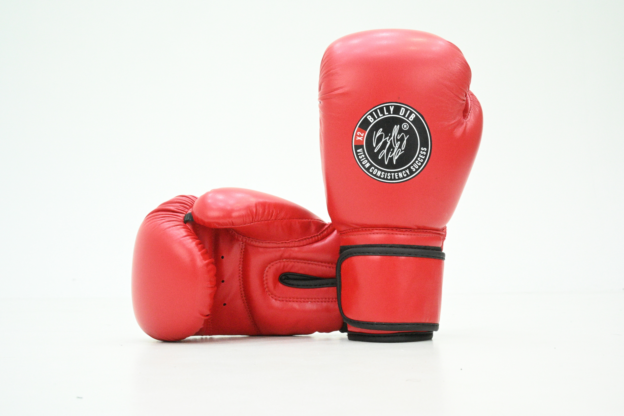 Kids Billy Dib Signature Boxing Glove Red – BILLY DIB